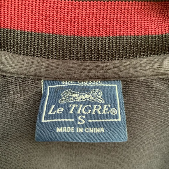 Vintage Le Tigre Zip Up Sweatshirt - Picture 2 of 6